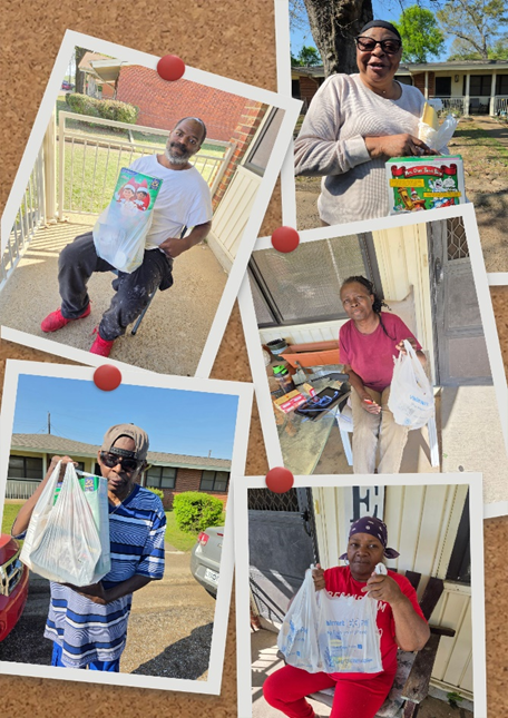 Seniors acitivities collage